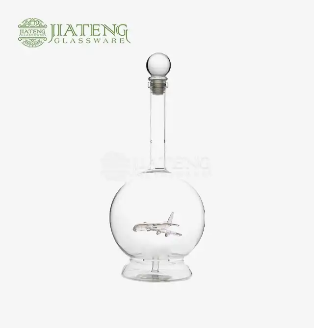 Unique Whiskey Bottles Made from Borosilicate Glass